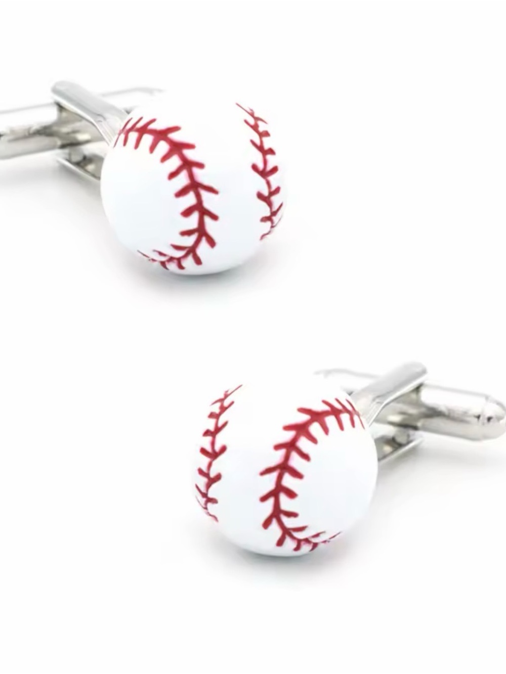 Baseball Cufflinks Cincinnati Reds - Picture 2 of 2